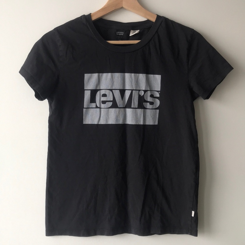 🐝 Levi’s Charcoal Tee XS